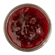 Raspberry with Wild Bergamot Botanical Jam closeup