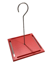 Recycled Large Red Cylinder Feeder