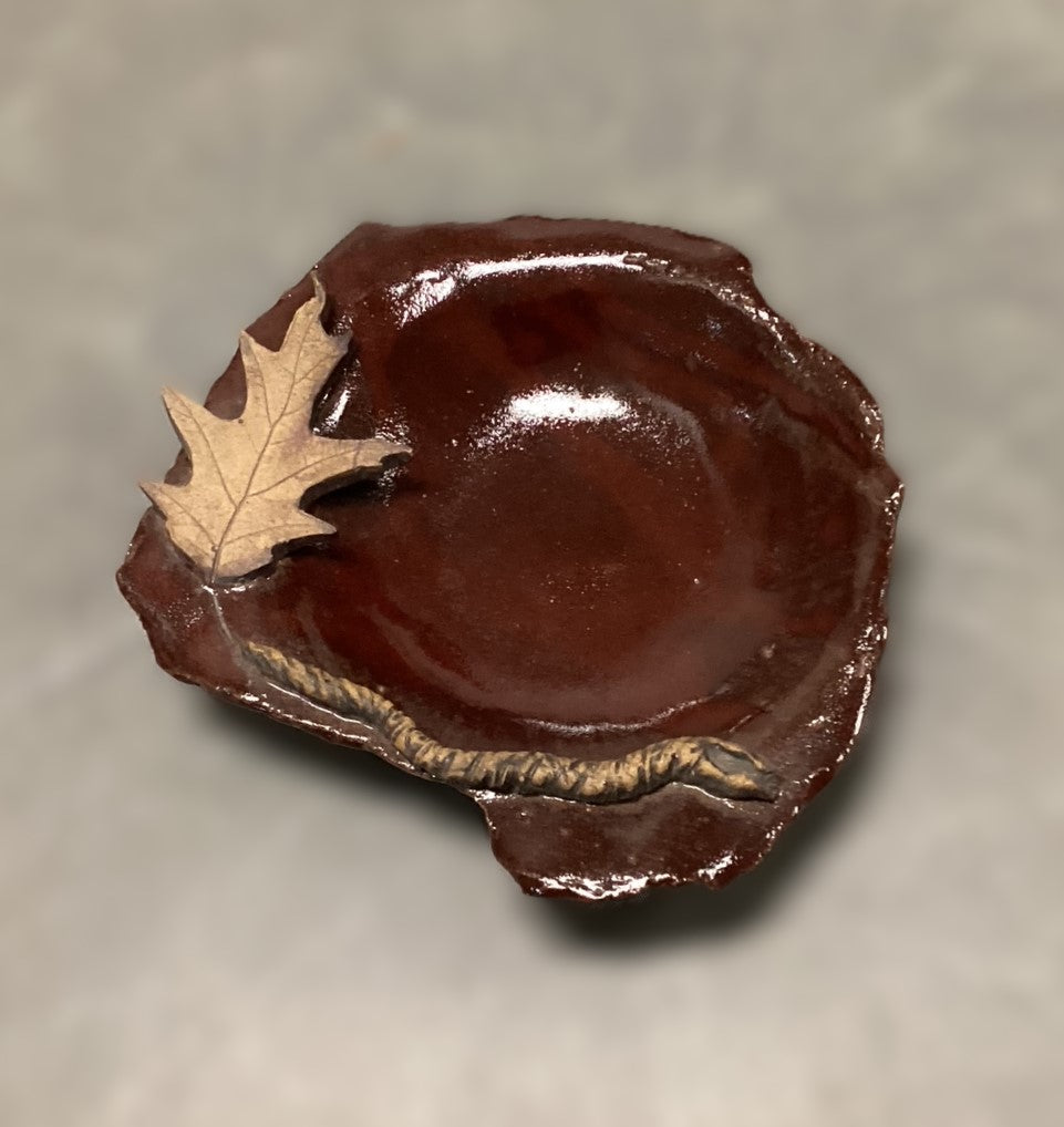 Stoneware Bowl - Red Oak - Thumbnail 3