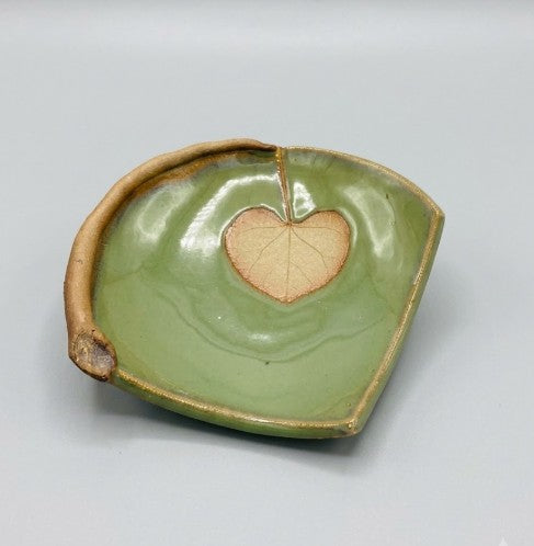 Stoneware Spoon Rest - Eastern Redbud