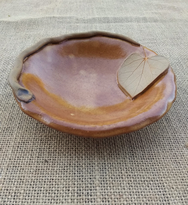 Stoneware Small Bowl - Eastern Redbud