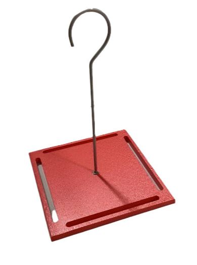 Recycled Large Red Cylinder Feeder and Weather Guard Combo
Feeder