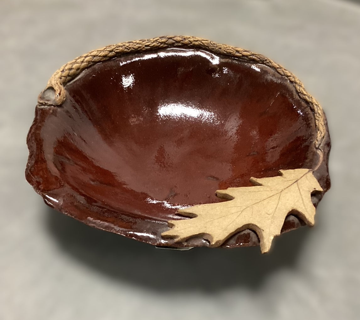 Stoneware Bowl - Red Oak - Thumbnail 4
