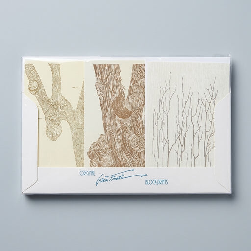Gwen Frostic: Regal Trees Notecard Set