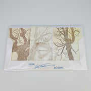 Gwen Frostic: Regal Trees Notecard Set