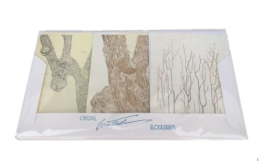 Gwen Frostic: Regal Trees Notecard Set