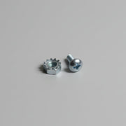 1 screw and 1 nut replacement for the cylinder seed cake holder base.