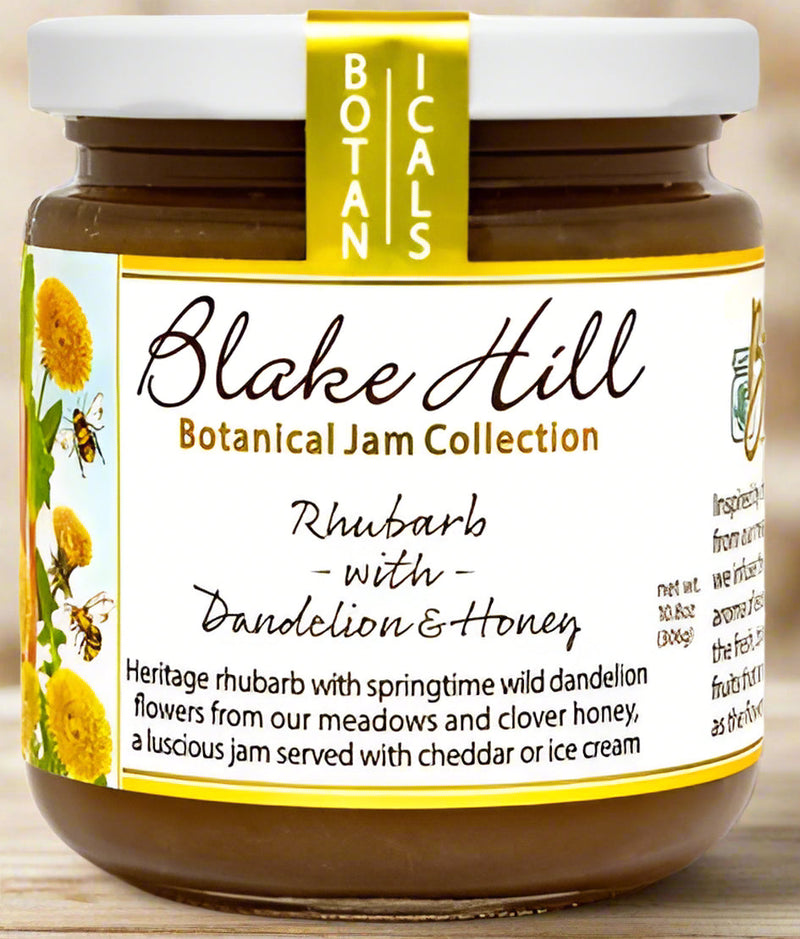 Rhubarb with Dandelion and Honey Jam from Black Hill