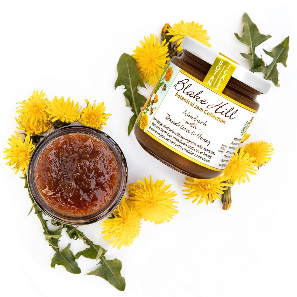 Rhubarb with Dandelion & Honey Botanical Jam — Nature Niche