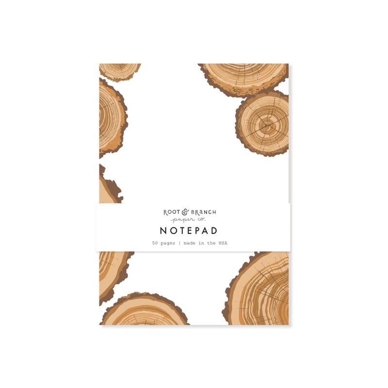 Tree Rings Notepad