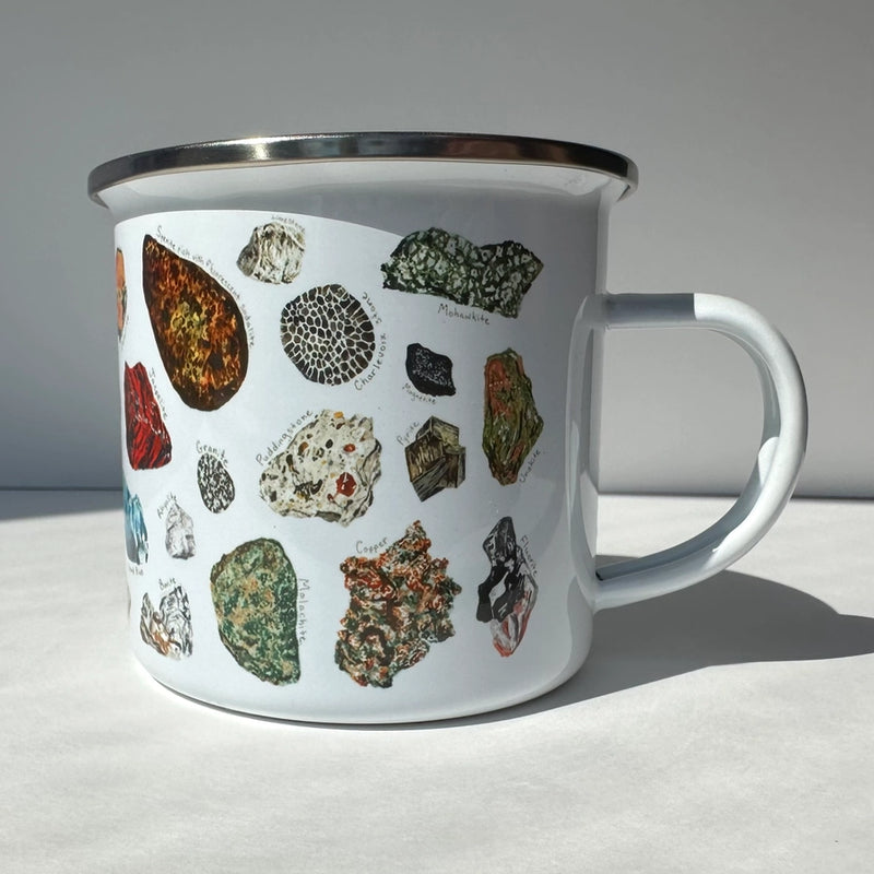 Rocks & Minerals Camping Mug