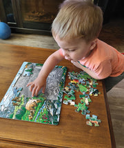 Rocky Mountain Wildlife Tray Puzzle