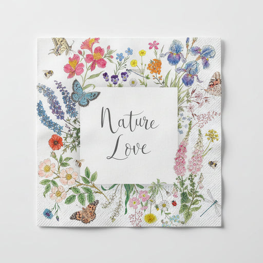 Romance Nature Paper Napkins - Lunch size