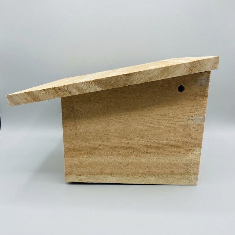 Roomy Roost Box - Western Red Cedar
side of box with ventilation