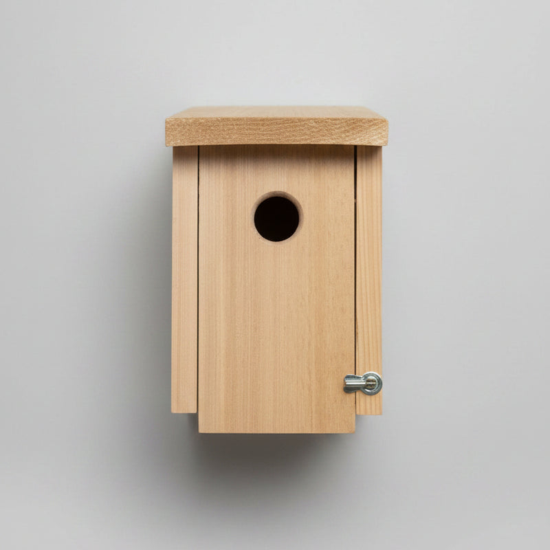Convertible Cedar Roosting House and Bluebird House