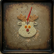 Rudolph Christmas Cookie Seed Ornament