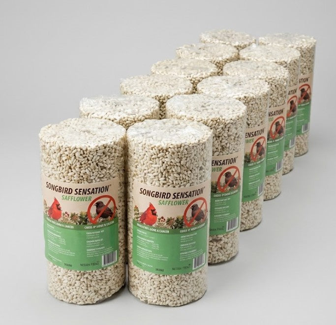12 Pack Safflower Seed Cylinder 1.9 lbs