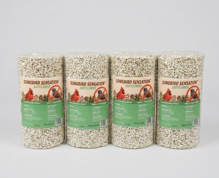 4 Pack Safflower Seed Cylinder 1.9 lbs
