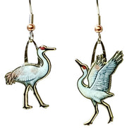 Sandhill Crane Earrings