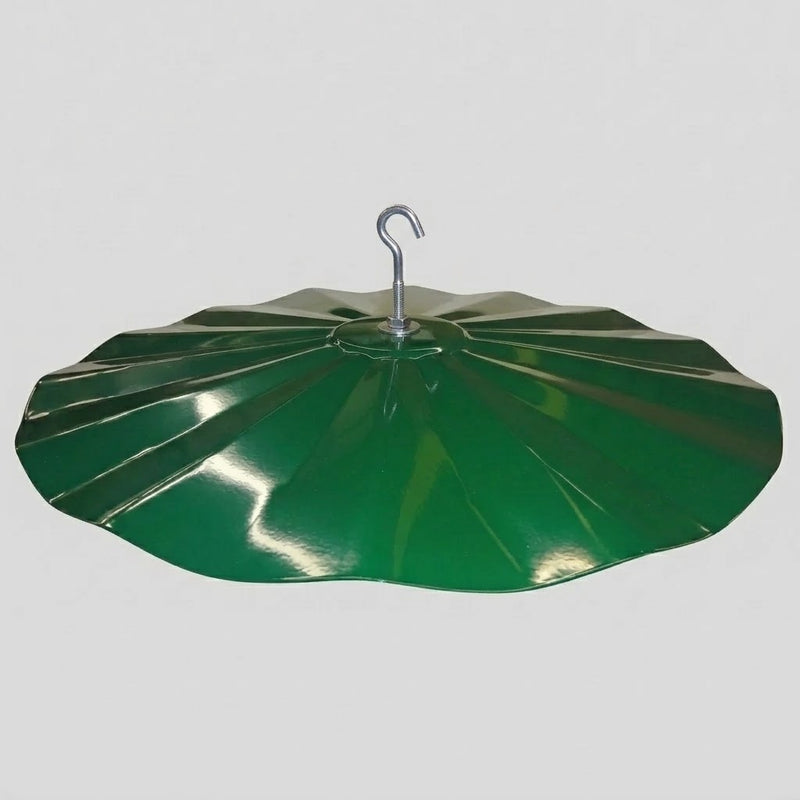 Hanging Disk Squirrel Baffle - Green