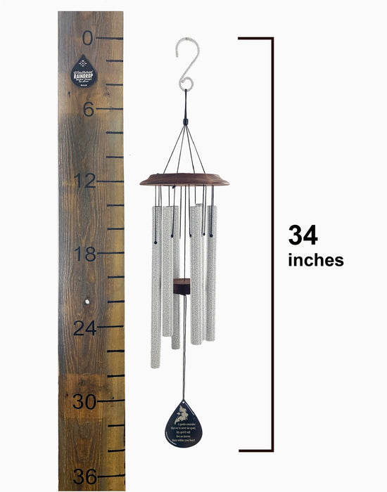 scaled photo of full length of wind chime