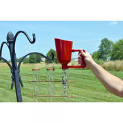 Quick Release Seed Scoop in use