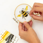 Mini Cross Stitch Embroidery Kit - Bee
in use