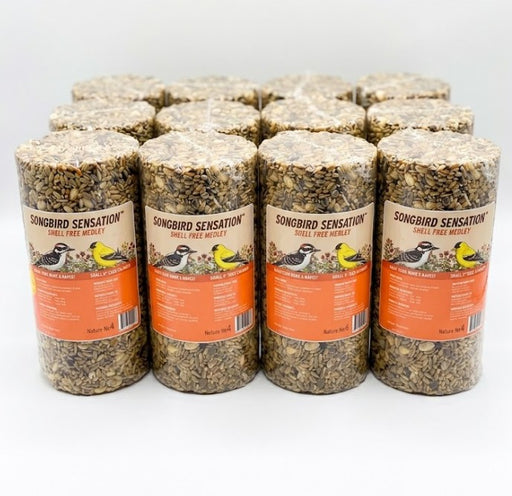 12 Pack Shell Free Medley Seed Cylinder 2 lbs