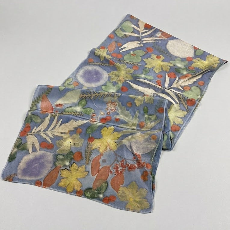 Silk Crepe Scarf
Logwood