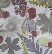 Silk Twill Scarf - with black-eyed susans