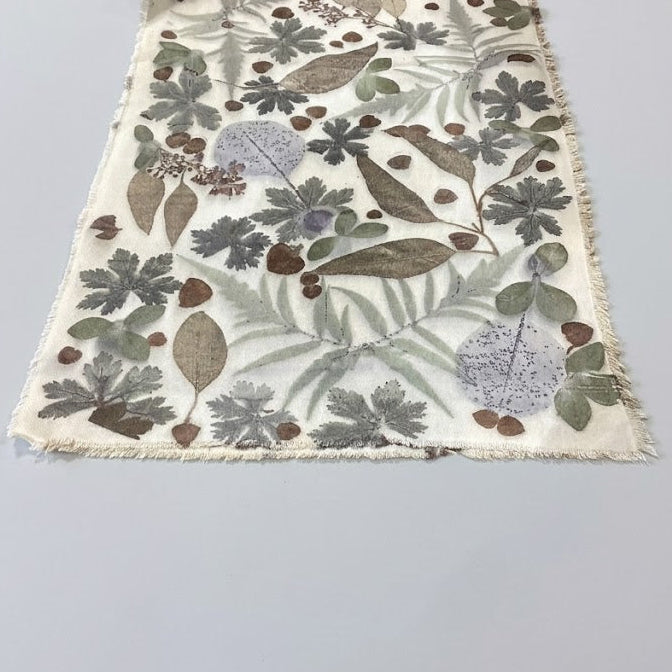 Table Runner Leaves- Silk Twill
No Dye