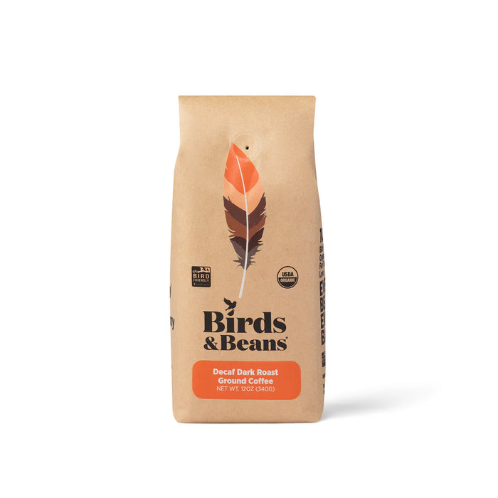 Baltimore Oriole Decaf Dark Roast Ground Coffee in 12 oz. bag