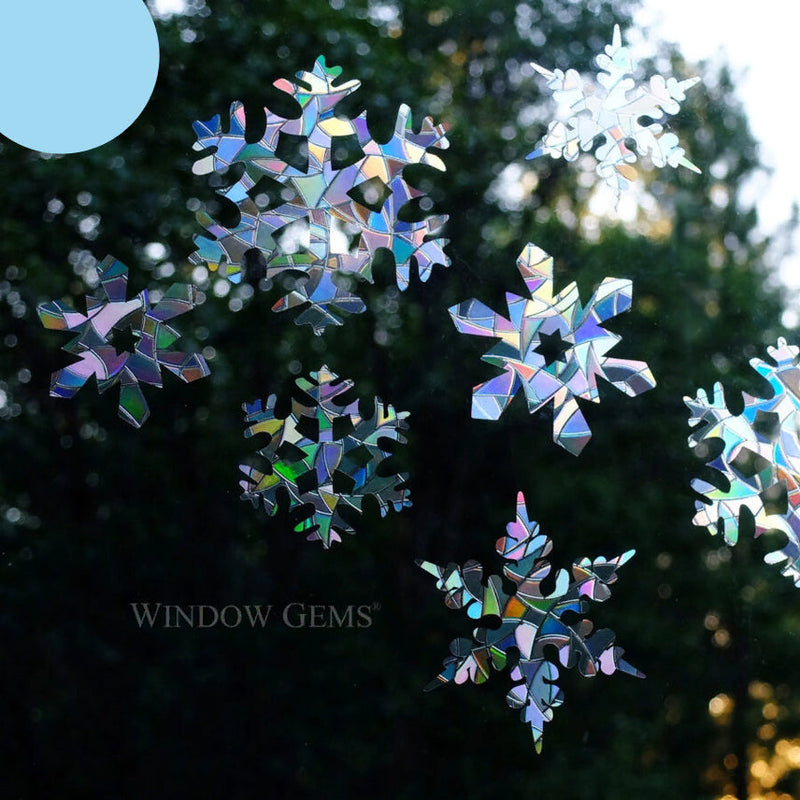 Snowflakes Window Clings