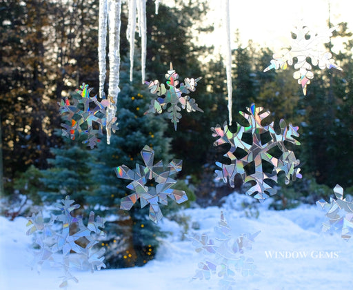 Snowflakes Window Clings