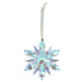 Radiant Crystal Snowflake Ornament