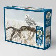 Fallen Willow Snowy Owl 500 Piece Puzzle