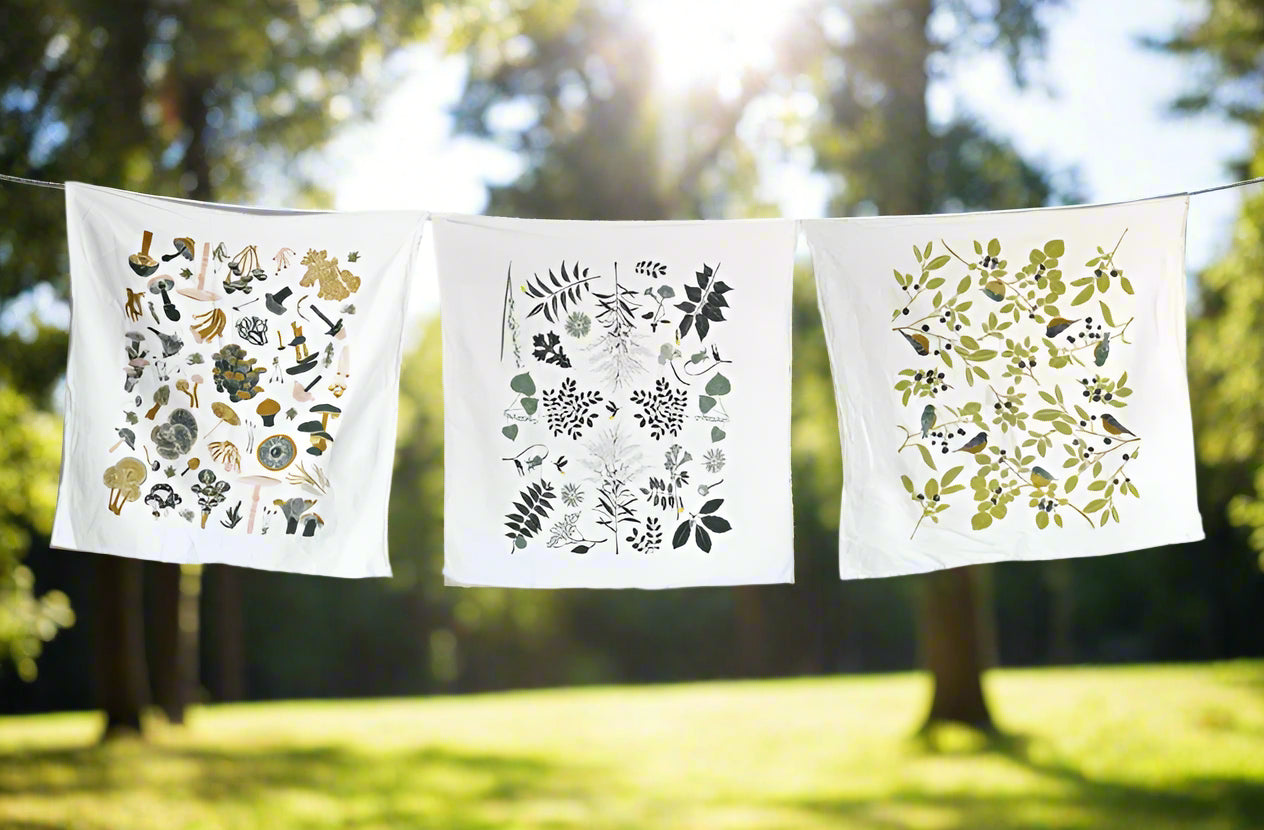 Something Blue Kitchen Towel Trio