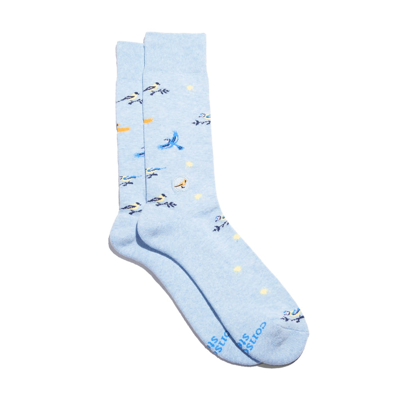 Adult Socks that Protect Songbirds