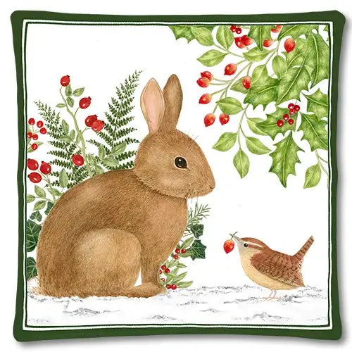 Spiced Hot Pad - Holiday Bunny