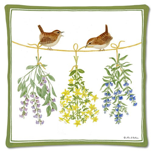 Spiced Hot Pad - Hanging Herbs