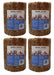 Mammal Mayhem Spicy Bugs, Nuts, & Berries - Large Seed Cylinder 4.5 lbs - 4 Pack