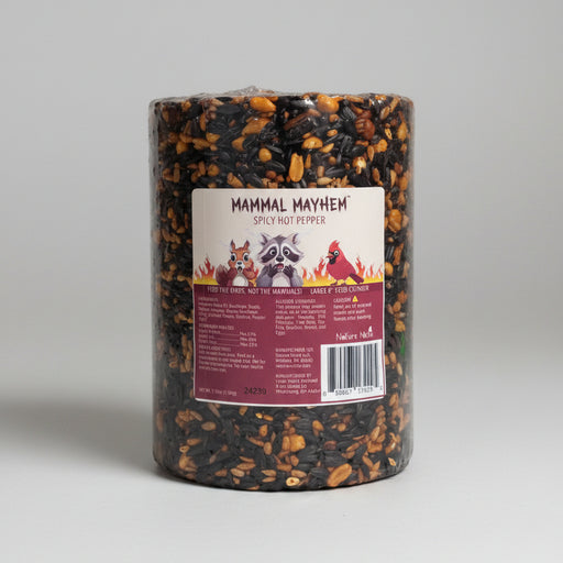Mammal Mayhem Spicy Hot Pepper - Large Seed Cylinder 3.75 lb