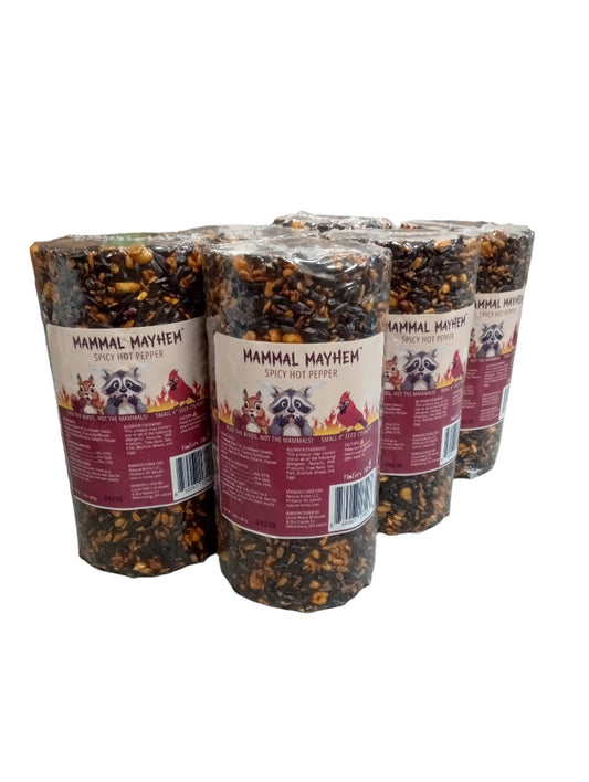 Mammal Mayhem Spicy Seed Cylinder 1.5 lbs - 6 Pack