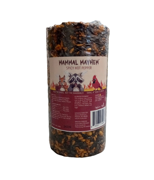 Mammal Mayhem Spicy Hot Pepper - Seed Cylinder 1.7 lbs