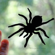 Spider Window Clings - Black Vinyl 
