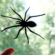 Spider Window Clings - Black Vinyl 