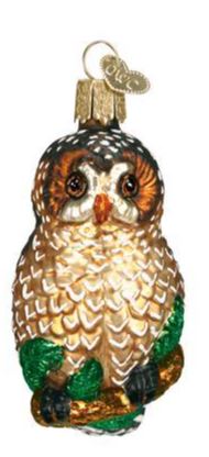 Woodland Ornament Bundle - Set of 6 - spotted owl