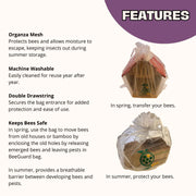 Spring Total Accessories Package for Mason Bees
Features