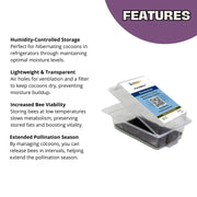 Spring Total Accessories Package for Mason Bees
Features