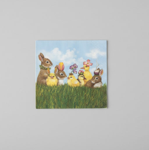 Spring Party Paper Napkins - Beverage